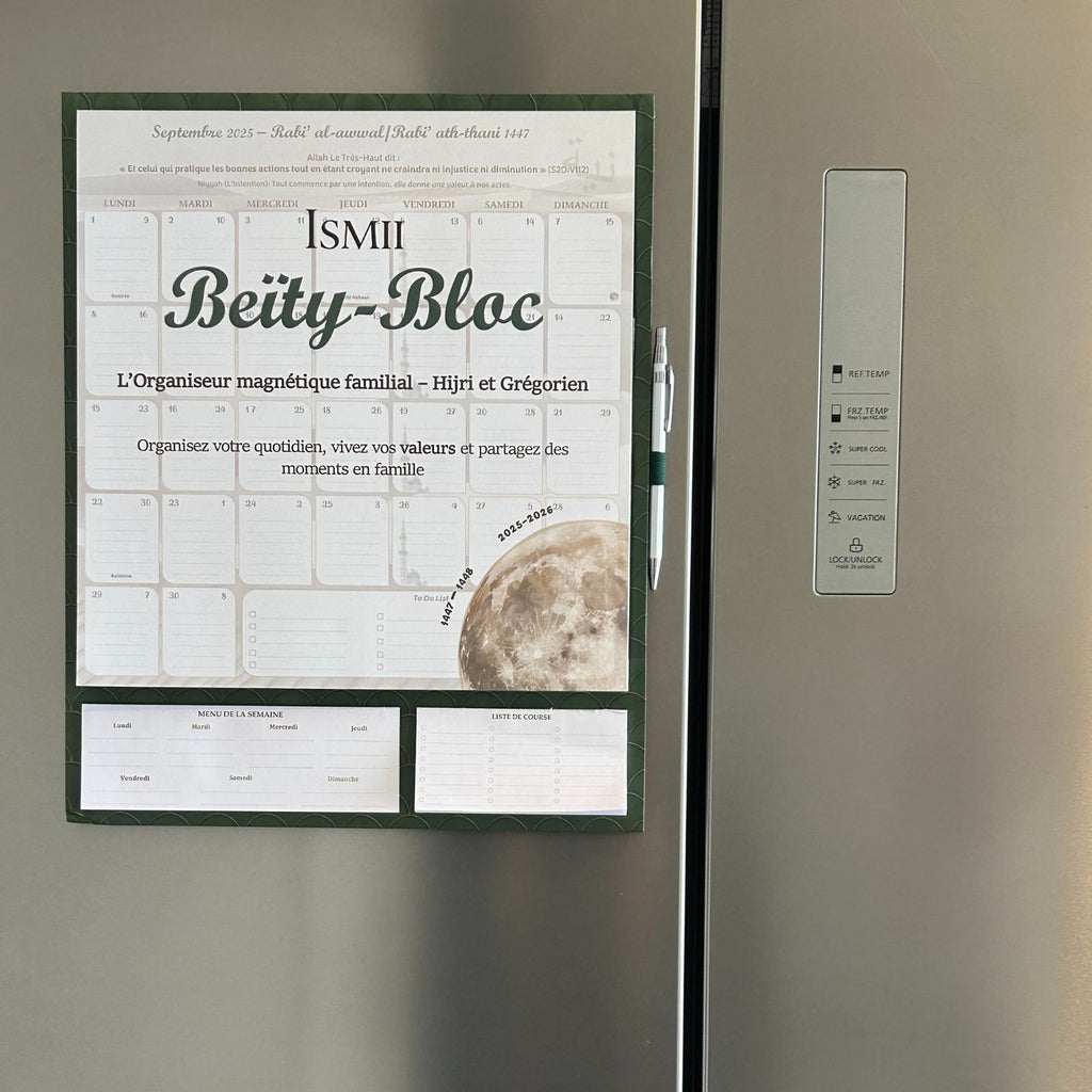 Beïty-Bloc - L'organiseur familial aux valeurs islamiques